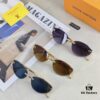 6931af55ccd8ab3d7afa3586 Louis Vuitton 2025 Fashion Avant-Garde Cat-Eye Frameless Sunglasses Unisex Stylish UV Protection Shades