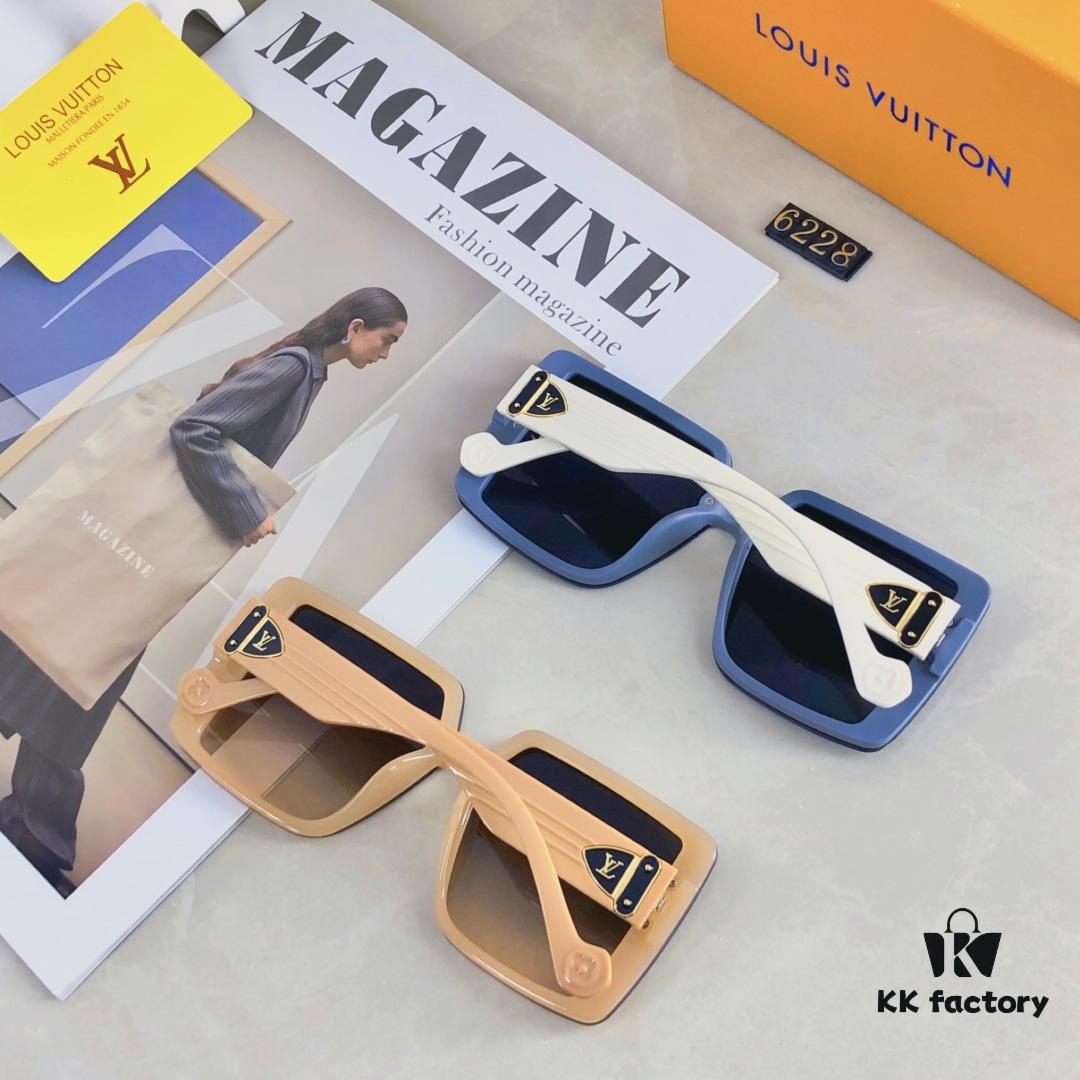 6931af56ccd8ab3d7afa3590 Louis Vuitton High-End Oversized Sunglasses with UV Protection for Women, Fashionable Trendy Sun Glasses Popular on TikTok, Stylish European and American Design