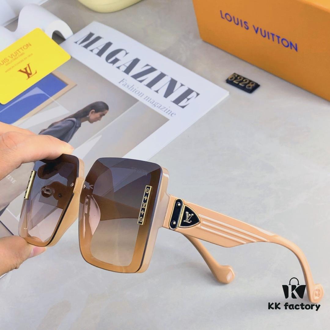 6931af56ccd8ab3d7afa3593 Louis Vuitton High-End Oversized Sunglasses with UV Protection for Women, Fashionable Trendy Sun Glasses Popular on TikTok, Stylish European and American Design