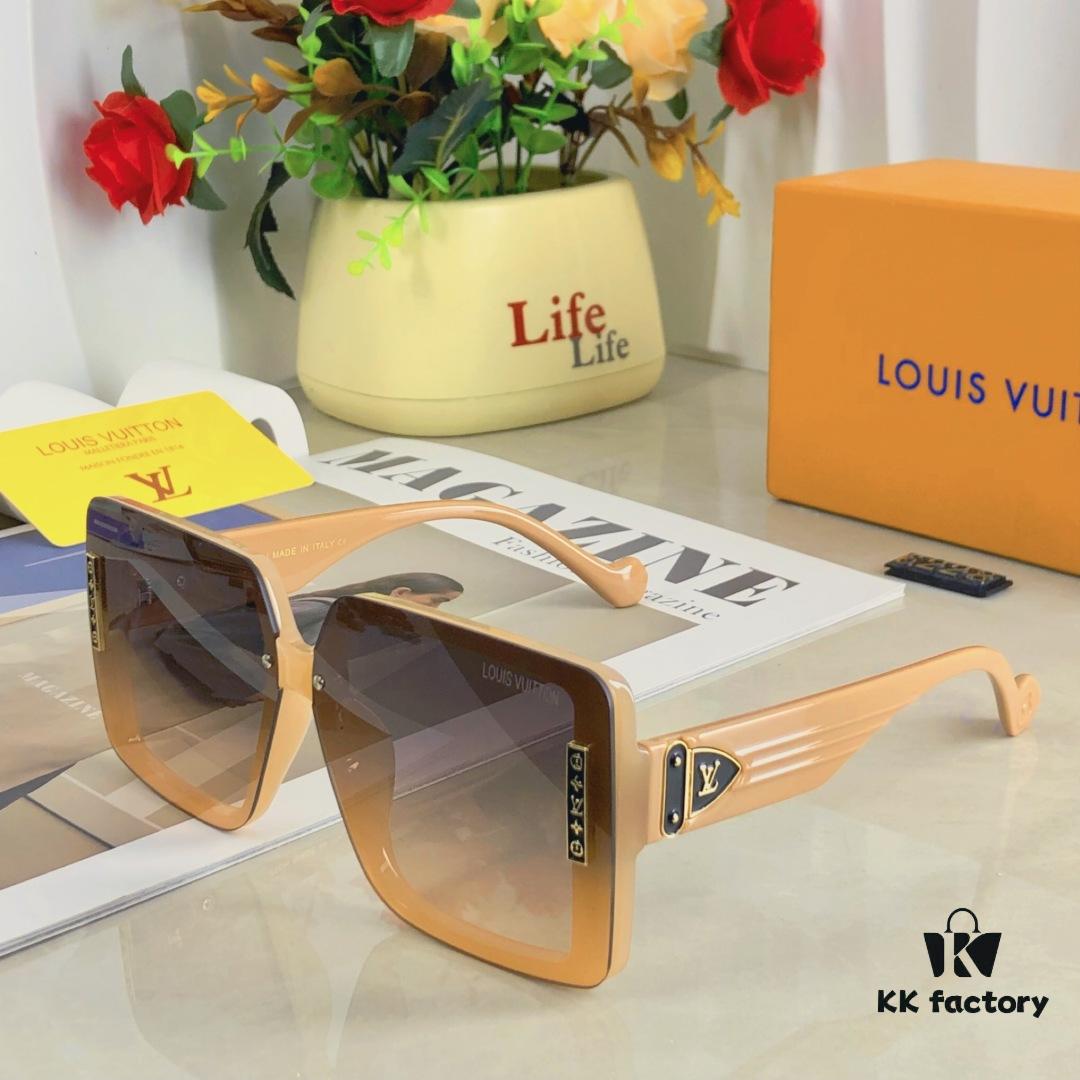 6931af56ccd8ab3d7afa3597 Louis Vuitton High-End Oversized Sunglasses with UV Protection for Women, Fashionable Trendy Sun Glasses Popular on TikTok, Stylish European and American Design