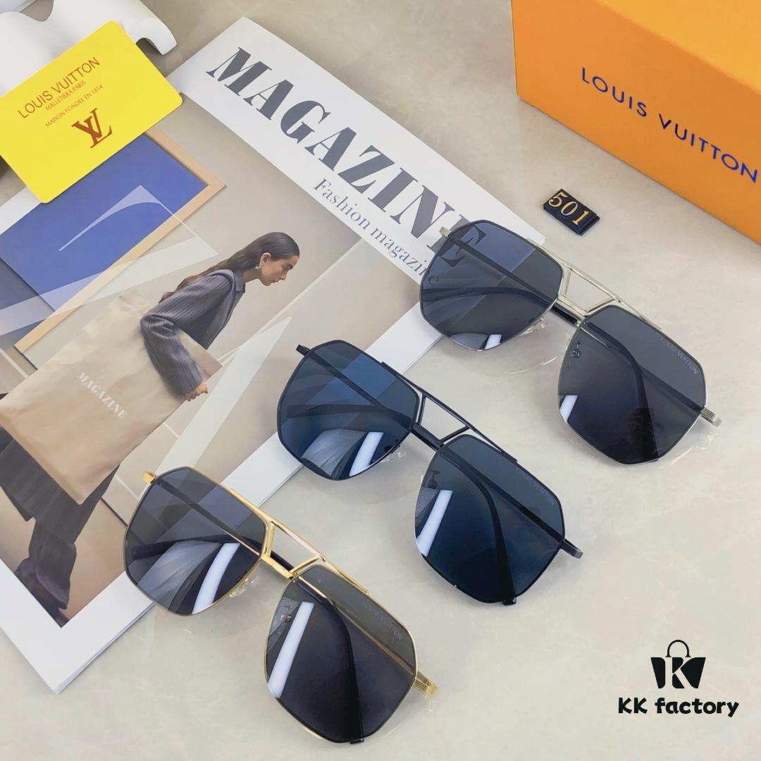 6931af56ccd8ab3d7afa3599 Louis Vuitton Elastic Stainless Steel Nylon Polarized Aviator Sunglasses for Men, Fashionable Streetwear Style for Driving, Fishing and Outdoor Use