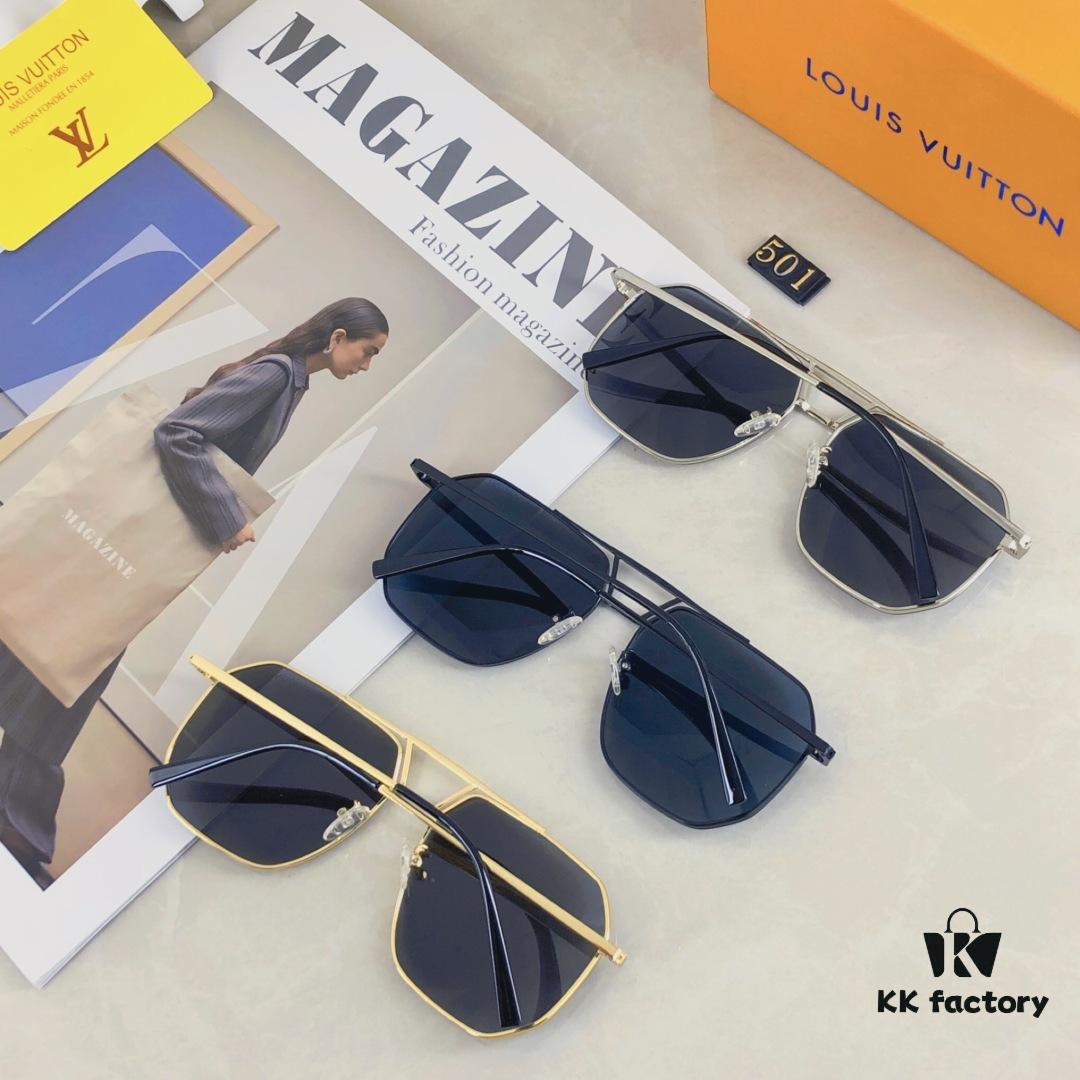 6931af56ccd8ab3d7afa359a Louis Vuitton Elastic Stainless Steel Nylon Polarized Aviator Sunglasses for Men, Fashionable Streetwear Style for Driving, Fishing and Outdoor Use