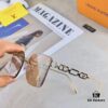 6931af58ccd8ab3d7afa35af Louis Vuitton New Square Frameless Sunglasses for Women, Fashionable Printed UV Protection Retro Stylish Sunglasses