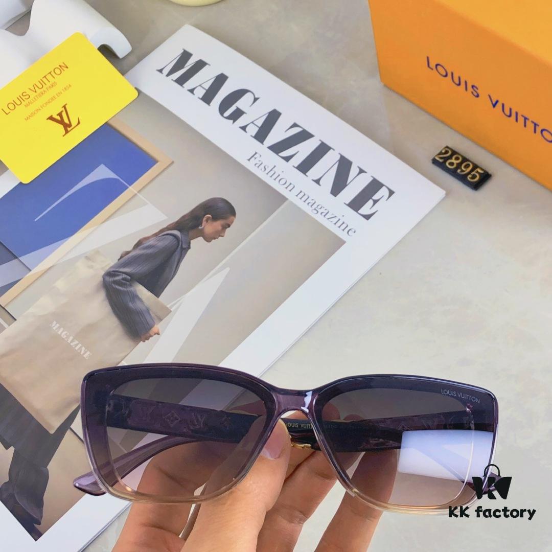 6931af59ccd8ab3d7afa35ba Louis Vuitton Square Fashion Sunglasses, Luxury Brand Style, Versatile and Stylish UV Protection, Slimming Effect