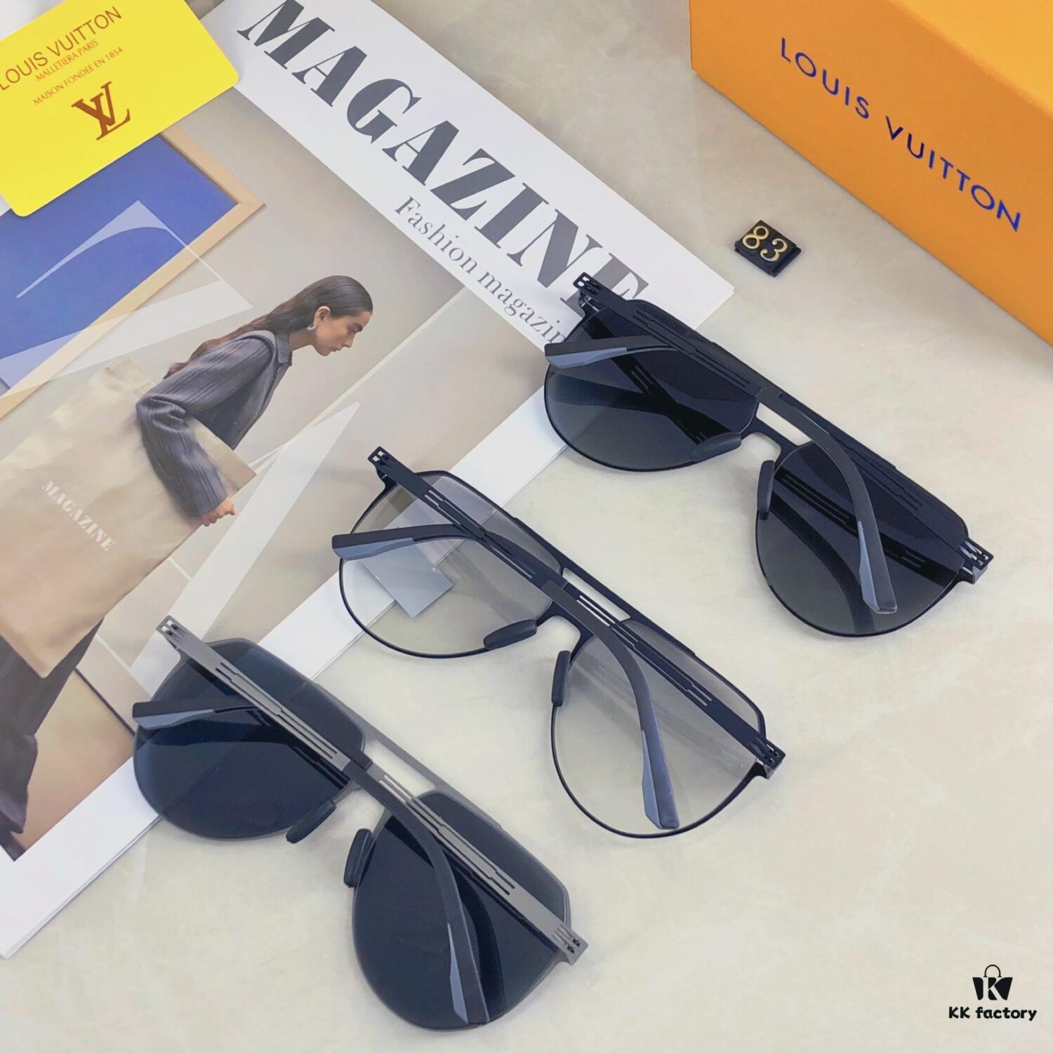 6931af59ccd8ab3d7afa35bd Louis Vuitton-Inspired Photochromic Sunglasses for Men, Stylish Retro Lightweight UV Protection Shades