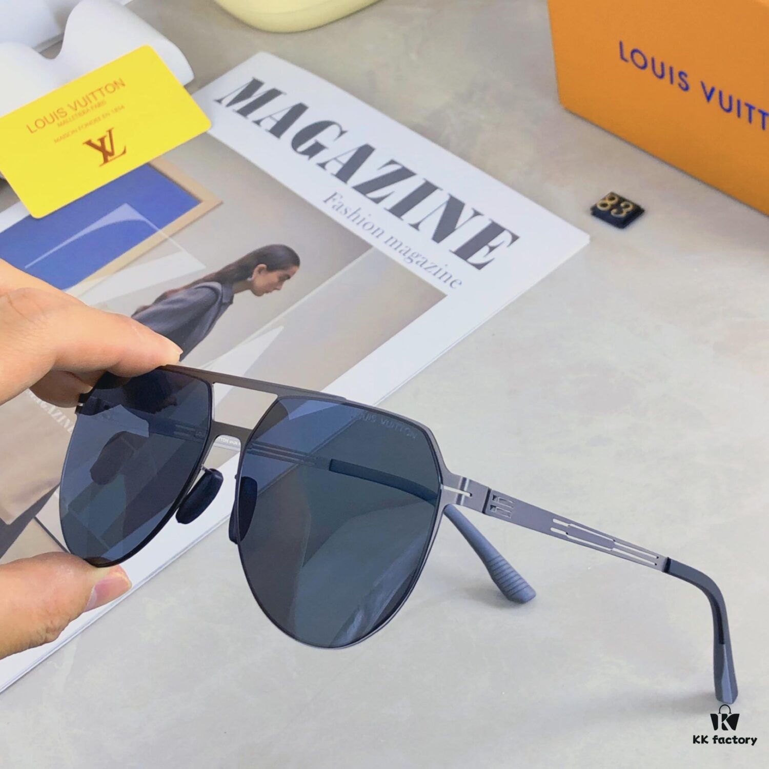 6931af59ccd8ab3d7afa35c1 Louis Vuitton-Inspired Photochromic Sunglasses for Men, Stylish Retro Lightweight UV Protection Shades