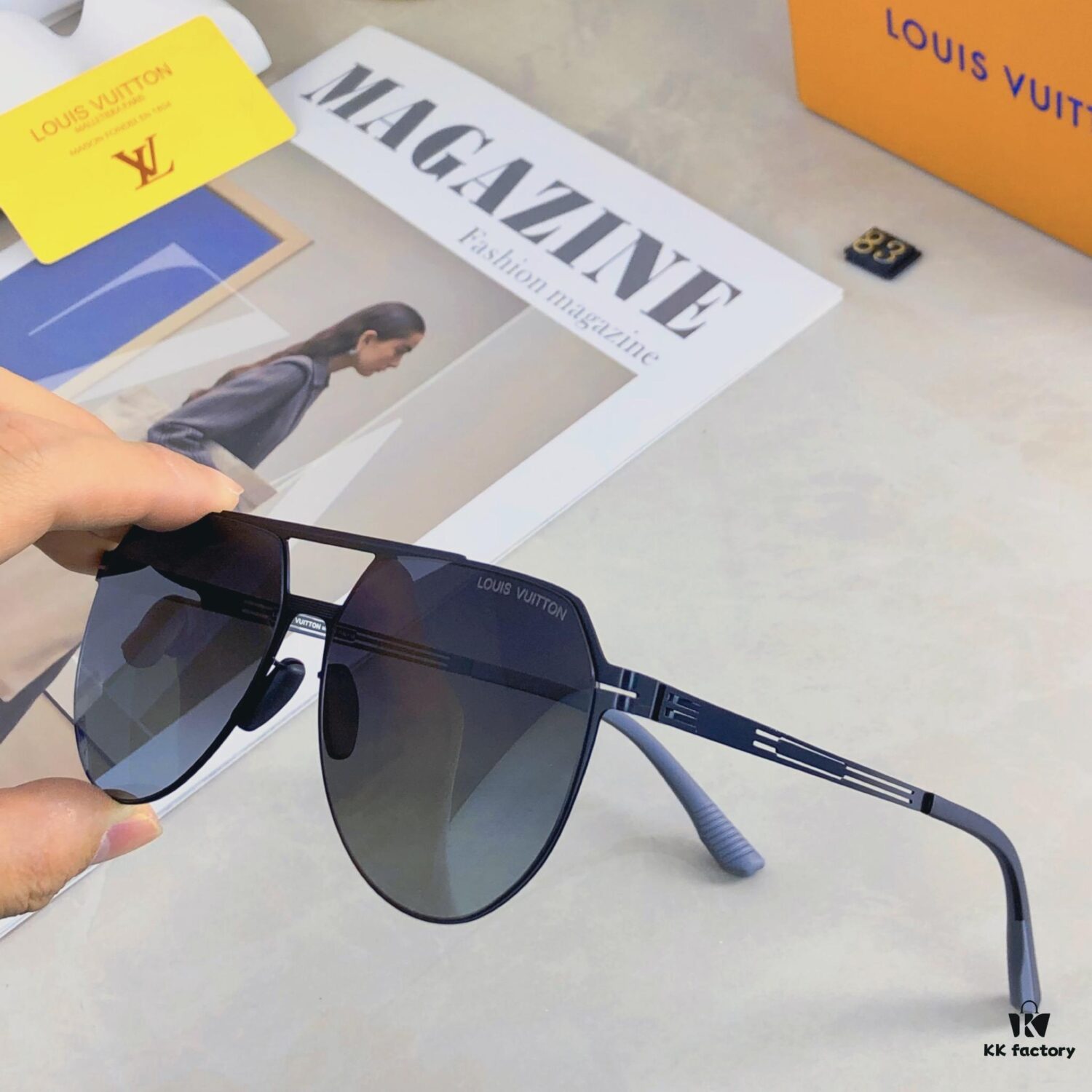 6931af59ccd8ab3d7afa35c2 Louis Vuitton-Inspired Photochromic Sunglasses for Men, Stylish Retro Lightweight UV Protection Shades
