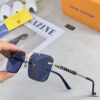 6931af5accd8ab3d7afa35cb Louis Vuitton Unisex Sunglasses 2025 Premium Anti-Glare Fashion Frameless Metal Eyewear