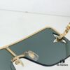 6931af62ccd8ab3d7afa363f 105 Louis Vuitton LV 1644 Size: 146□22-145 Unique Hardware, Rhinestone-trimmed Edges, Floral Accents, Exuding Elegance Sunglasses