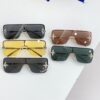 6931af62ccd8ab3d7afa3642 105 Louis Vuitton LV 1644 Size: 146□22-145 Unique Hardware, Rhinestone-trimmed Edges, Floral Accents, Exuding Elegance Sunglasses