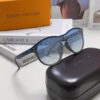 6931af78ccd8ab3d7afa376d LOUIS VUITTON Round Frame Sunglasses with Detailed Design, Original LV Edgeless Style, Classic Temple Logo, High-Quality Construction