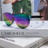 6931af79ccd8ab3d7afa376f LOUIS VUITTON Round Frame Sunglasses with Detailed Design, Original LV Edgeless Style, Classic Temple Logo, High-Quality Fashion Eyewear
