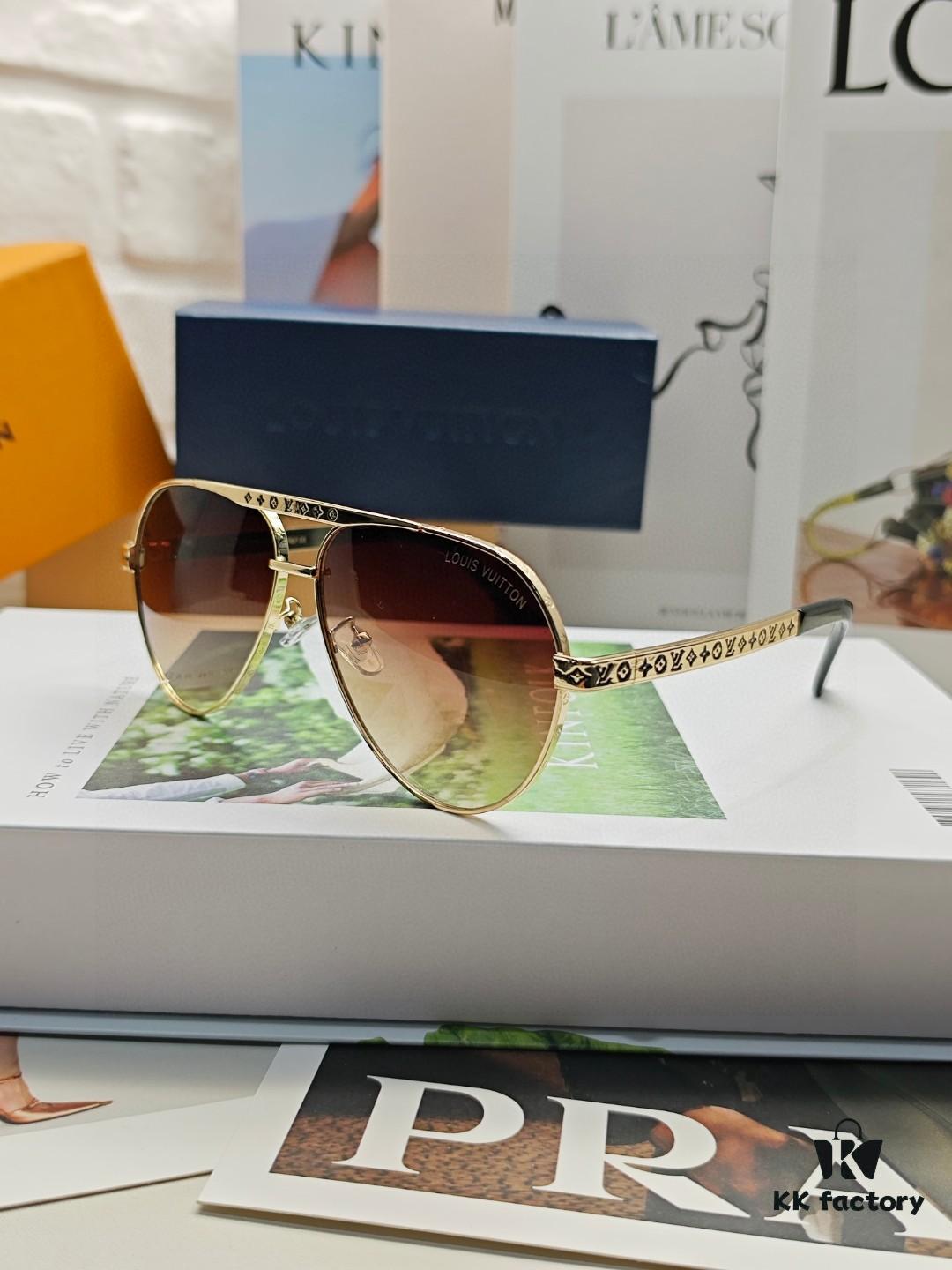 6931af7cccd8ab3d7afa37a6 2024 New Arrival LOUIS VUITTON - LV Frog-Frame Sunglasses, High-Quality Fashion Sunglasses, Universal Fit, Comfortable Wear, Five Colors Available