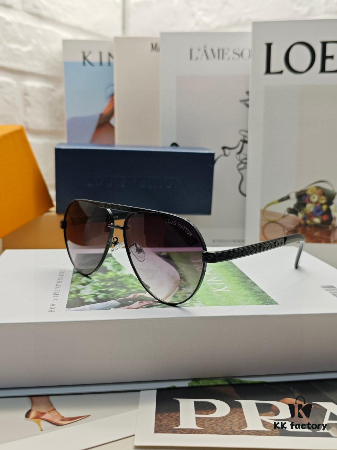 6931af7cccd8ab3d7afa37a7 2024 New Arrival LOUIS VUITTON - LV Frog-Frame Sunglasses, High-Quality Fashion Sunglasses, Universal Fit, Comfortable Wear, Five Colors Available