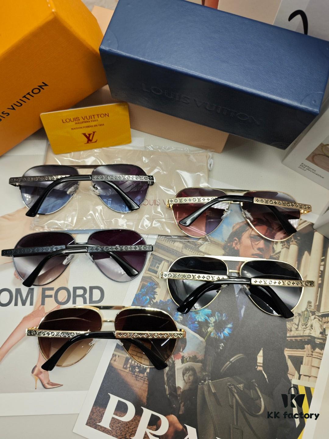6931af7dccd8ab3d7afa37ac 2024 New Arrival LOUIS VUITTON - LV Frog-Frame Sunglasses, High-Quality Fashion Sunglasses, Universal Fit, Comfortable Wear, Five Colors Available