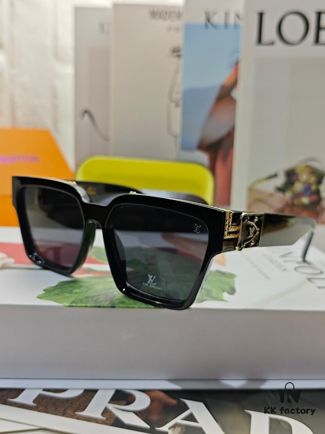 6931af7fccd8ab3d7afa37ca LOUIS VUITTON Original 1:1 Replica Runway Highlight LV Millionaire 6-Color Sunglasses