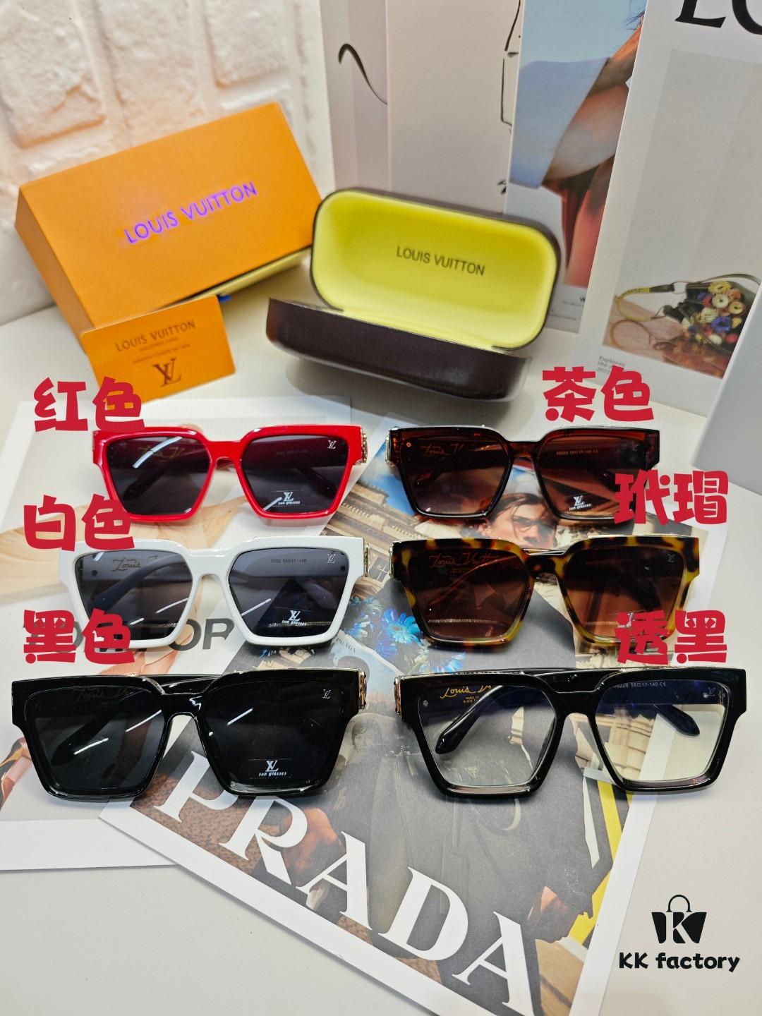 6931af7fccd8ab3d7afa37d2 LOUIS VUITTON Original 1:1 Replica Runway Highlight LV Millionaire 6-Color Sunglasses