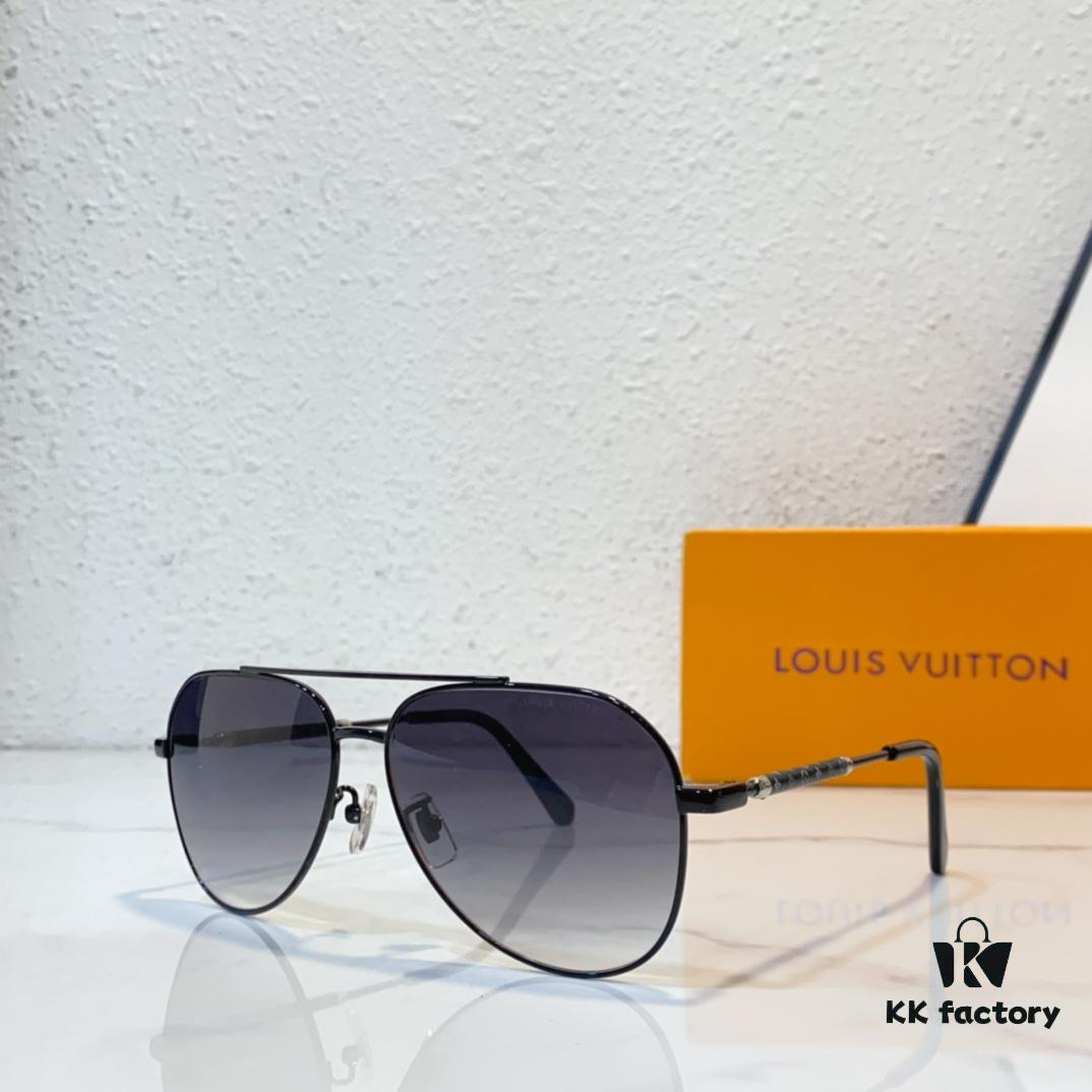 LOUIS VUITTON Model Z1266 Sunglasses Size 61□14-144