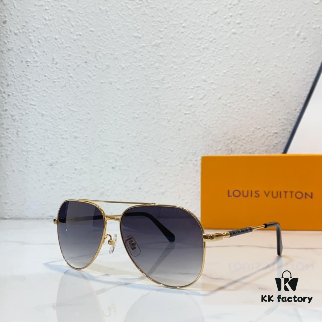 LOUIS VUITTON Model Z1266 Sunglasses Size 61□14-144