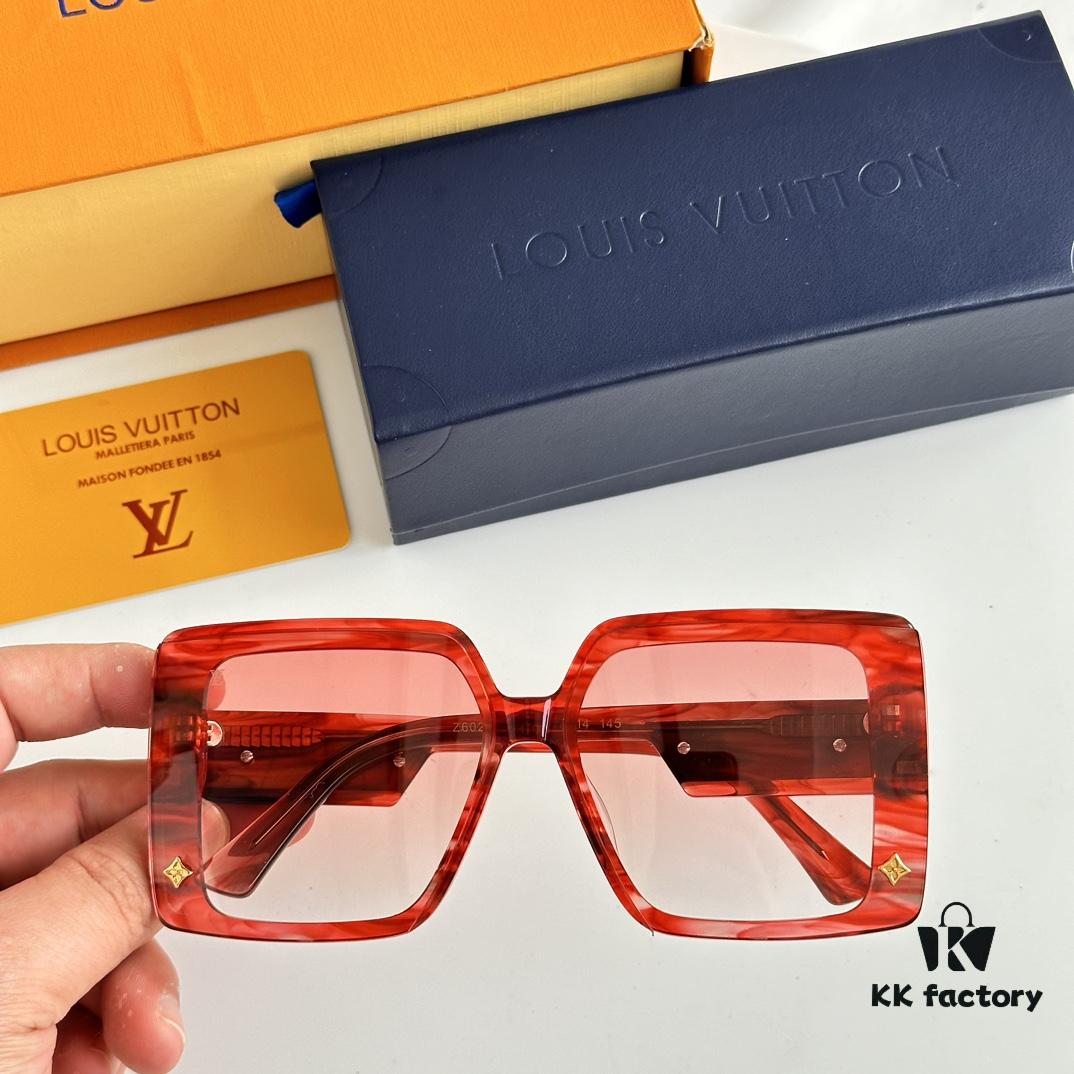 6931af8accd8ab3d7afa3864 LOUIS VUITTON New Arrival Z6028E Square Frame Sunglasses