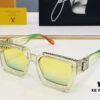 6931af93ccd8ab3d7afa38e5 LOUIS VUITTON LV Maison M96006 Size 56□17 Luxury Edition Gold Logo Dense Pattern BM Exquisite Sunglasses