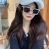LOUIS VUITTON Rectangular Frame Z1495 Size: 54□22-145 Sunglasses