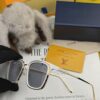 LOUIS VUITTON Rectangular Frame Z1495 Size: 54□22-145 Sunglasses
