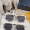 LOUIS VUITTON Rectangular Frame Z1495 Size: 54□22-145 Sunglasses