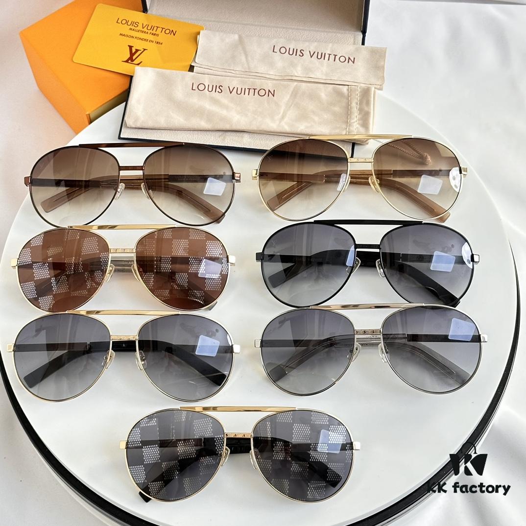 6931af98ccd8ab3d7afa3931 In Stock, All Colors Available LOUIS VUITTON Model Z0340U Timeless Round Sunglasses Frame with Comfortable Spring Hinge Temples