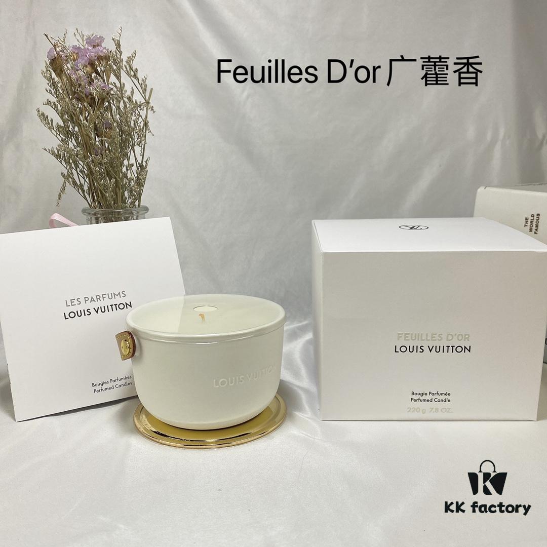 6931afabccd8ab3d7afa3a3c Louis Vuitton 2019 New Arrival Scented Candle 220g - Rose, Jasmine, Patchouli, Pine Forest