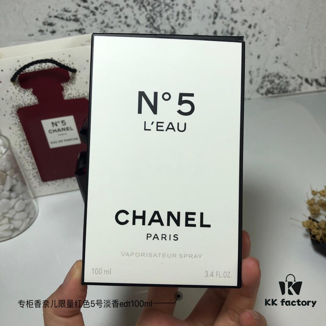 6931afb8ccd8ab3d7afa3aef Chanel Counter Exclusive Limited Edition Red Bottle N°5 Eau de Toilette 100ML