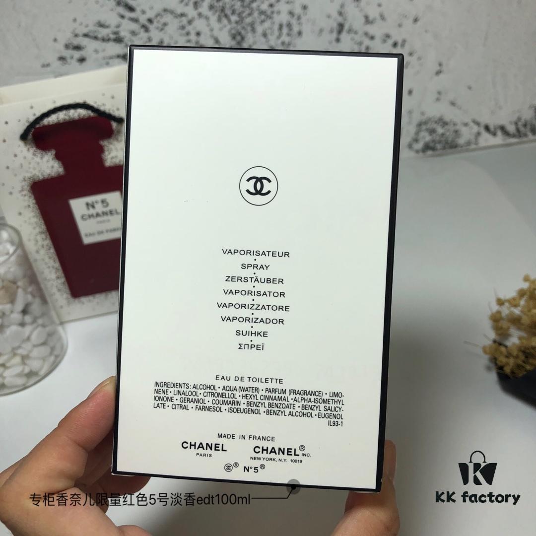 6931afb8ccd8ab3d7afa3af0 Chanel Counter Exclusive Limited Edition Red Bottle N°5 Eau de Toilette 100ML