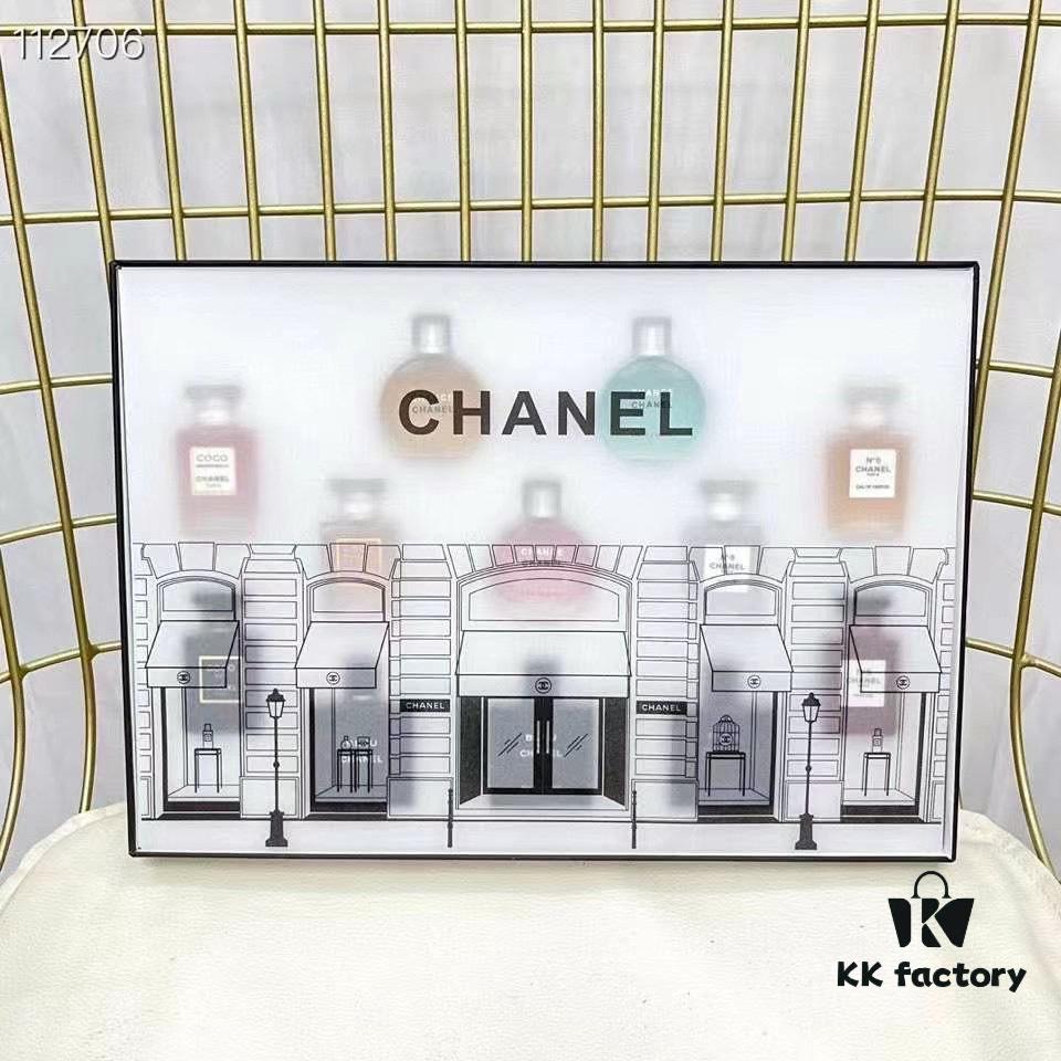 6931afbdccd8ab3d7afa3b38 Chanel Perfume Sample Set of 12, 7.5ml Each, Dropper Style – Including Green Encounter, Pink Encounter, Yellow Encounter, Pink Coco, Yellow Coco, Yellow N°5, Red N°5, White N°5, Black Coco, Bleu de Chanel Eau de Toilette, Bleu de Chanel Eau de Parfum, Bleu de Chanel Parfum