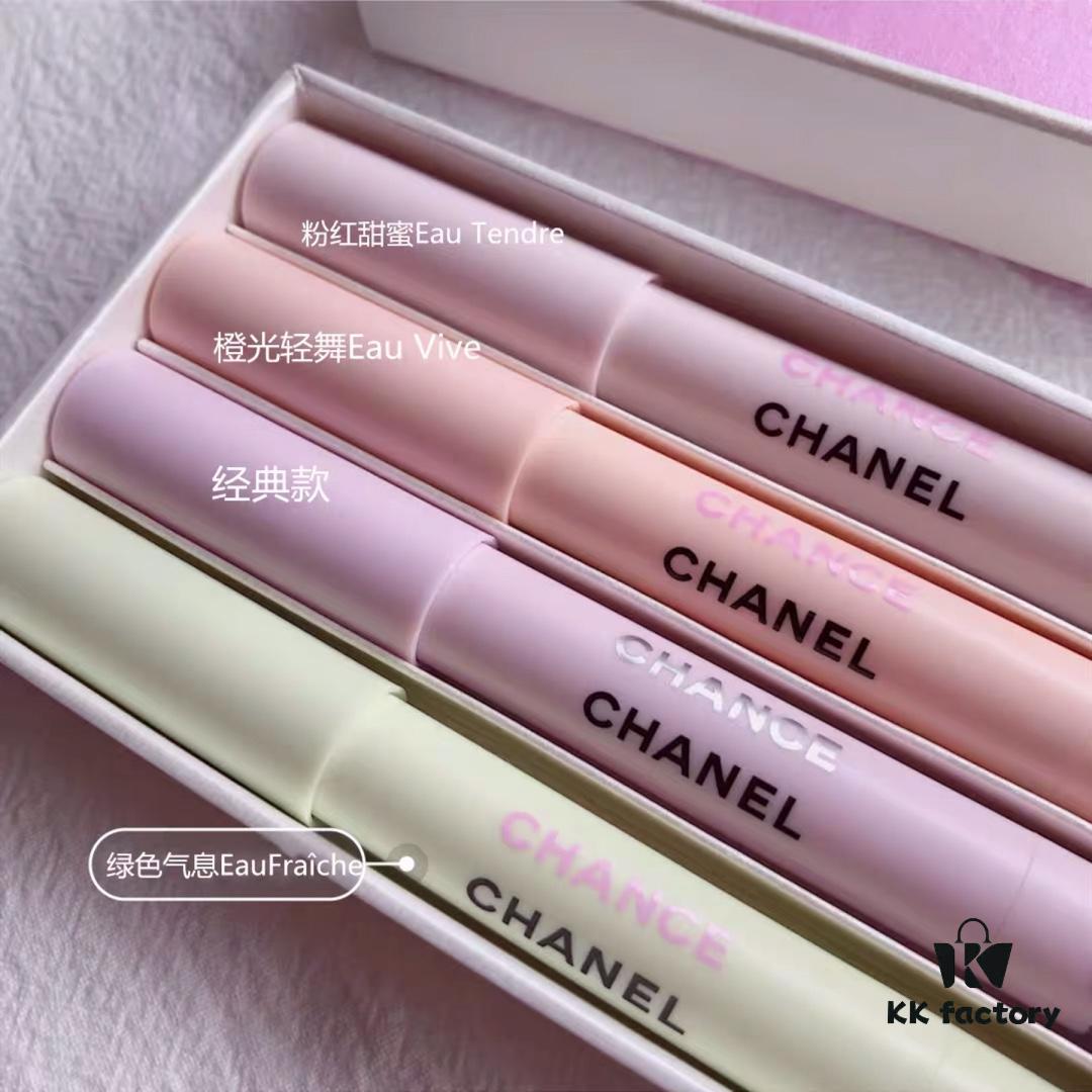 6931afc8ccd8ab3d7afa3bc7 Chanel Chance Solid Perfume Pencil Set (4pcs) - New Arrival, Counter Version, 1.2g Each