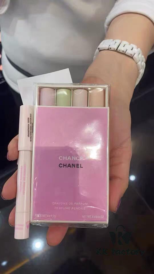 6931afc8ccd8ab3d7afa3bc8 Chanel Chance Solid Perfume Pencil Set (4pcs) - New Arrival, Counter Version, 1.2g Each