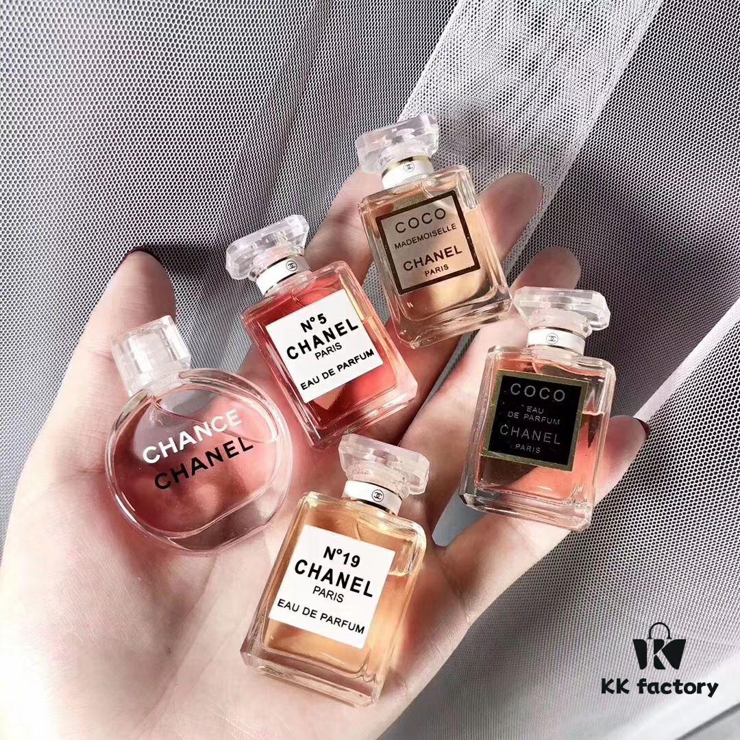 Chanel Mini Perfume Set of Five in Paper Box Edition 8.5ml + 7.5ml × 4