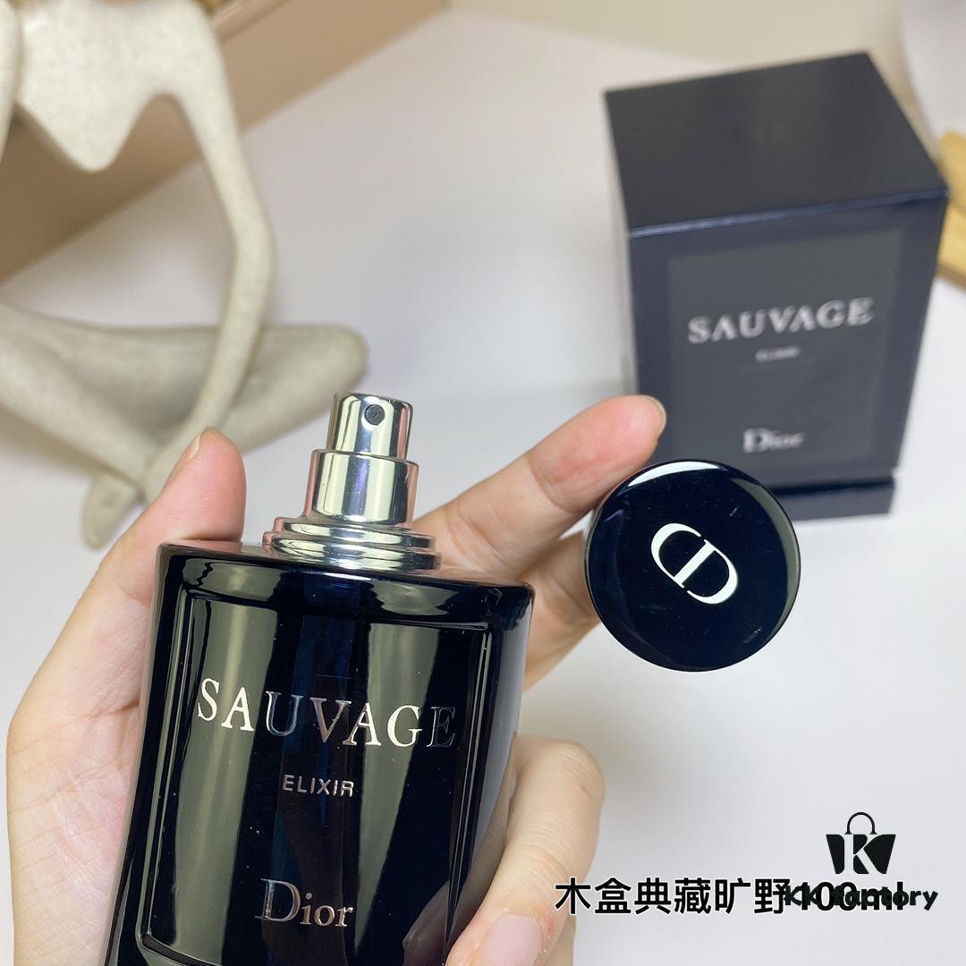 6931afd8ccd8ab3d7afa3cac Dior Men's Sauvage Elixir Perfume in Deluxe Wooden Gift Box 100ml