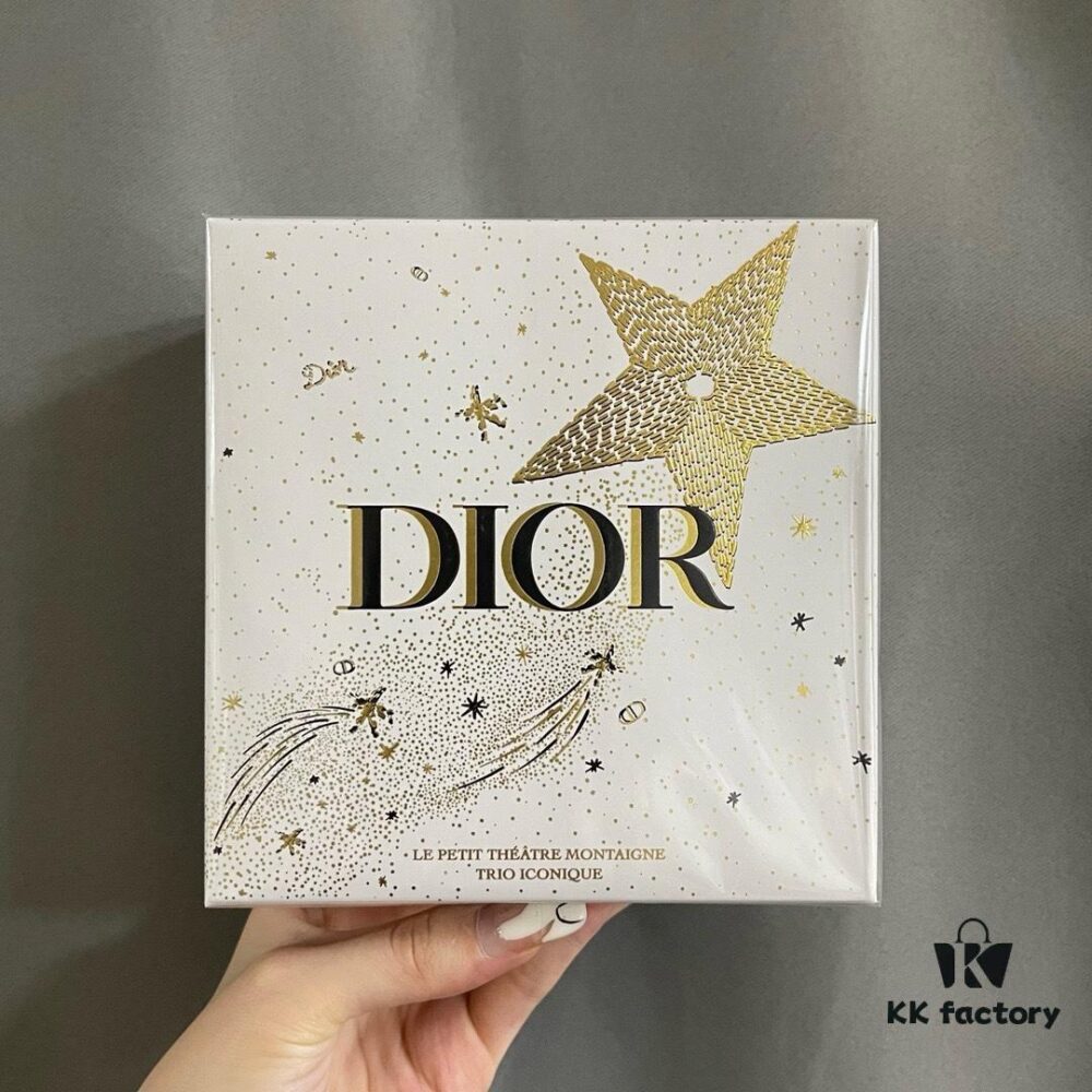 6931afe3ccd8ab3d7afa3d4e Dior Château Mini Set of Three! Includes: Sauvage Essence 10ml, Blue Gold Lipstick 999 1.5g, J'adore Perfume 5ml