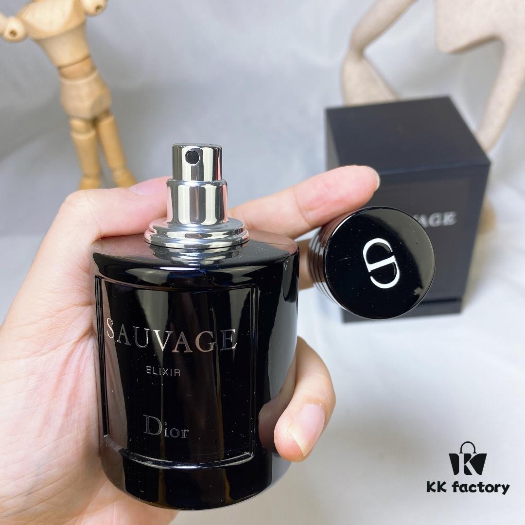 6931afe5ccd8ab3d7afa3d6e Dior Sauvage Elixir for Men 60ml - Gift Set in Wooden Box, Oriental Fragrance with Long-Lasting Scent