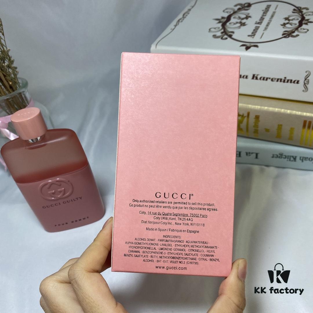 Gucci Love Edition 2020 Valentine's Limited Couple Perfume Pink Bottle for Her 90ml