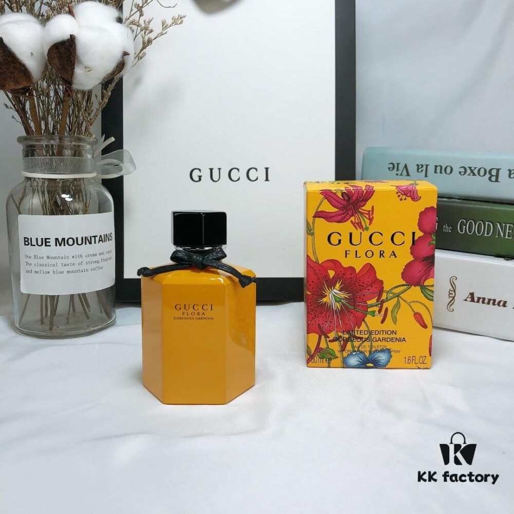 6931b00accd8ab3d7afa3f4d Gucci Flora Gorgeous Gardenia Limited Edition 2018 Yellow Bottle 50ml