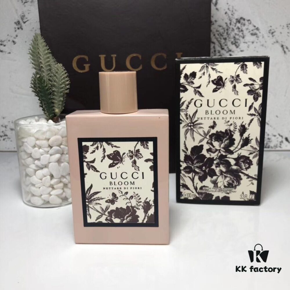 6931b00dccd8ab3d7afa3f70 Gucci Bloom Nettare Di Fiori Eau de Parfum for Women, 100ml, Black Floral Fragrance, Counter Exclusive