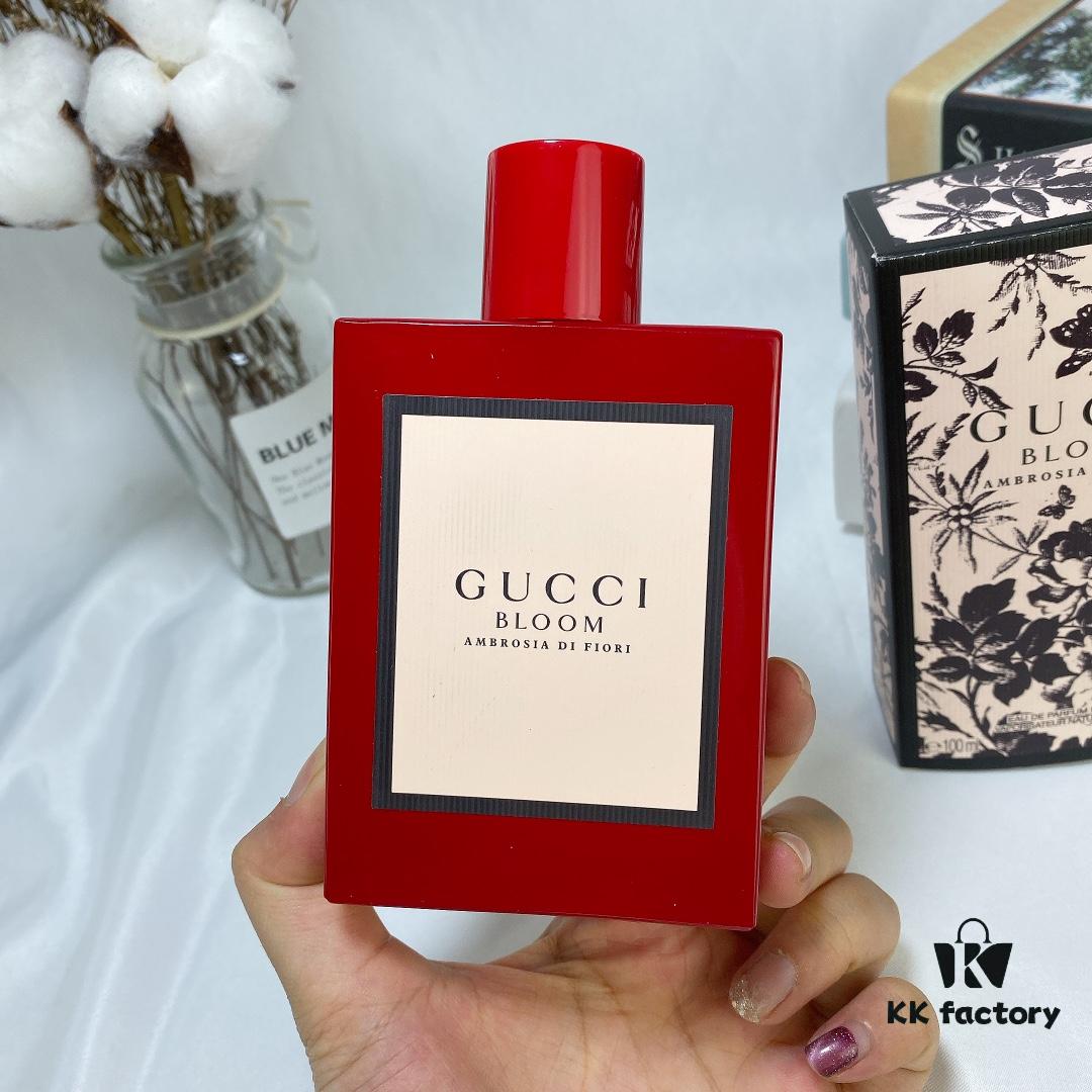 Gucci Bloom Limited Edition Red Bottle Perfume 100ml