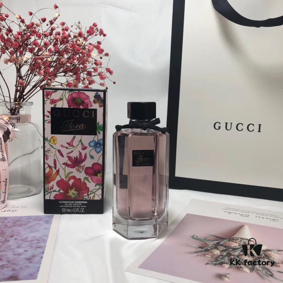 6931b014ccd8ab3d7afa3fba Gucci Flora by Gucci Gorgeous Gardenia, Pink Floral Eau de Toilette for Women, 100ml