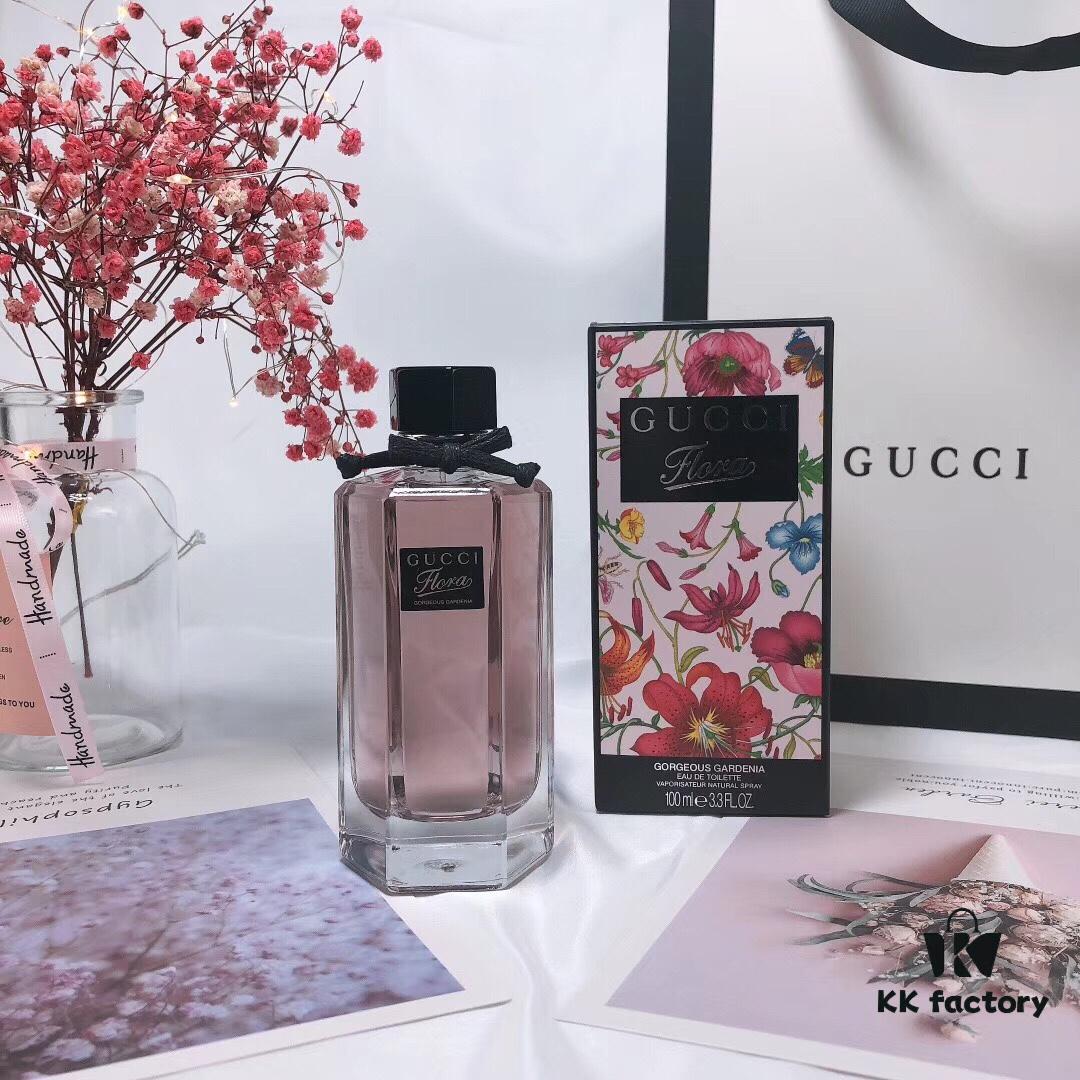 6931b014ccd8ab3d7afa3fbb Gucci Flora by Gucci Gorgeous Gardenia, Pink Floral Eau de Toilette for Women, 100ml
