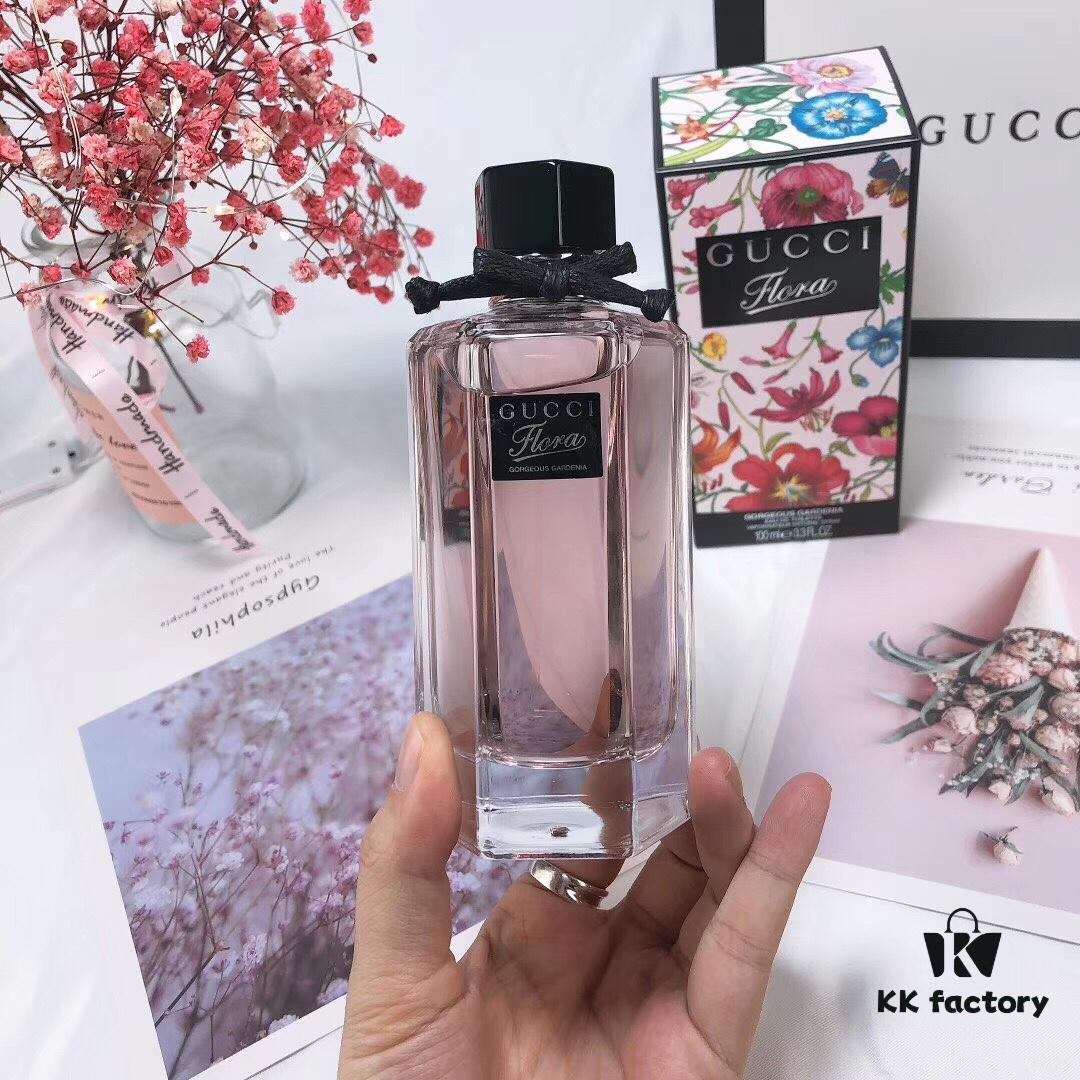 6931b015ccd8ab3d7afa3fbc Gucci Flora by Gucci Gorgeous Gardenia, Pink Floral Eau de Toilette for Women, 100ml
