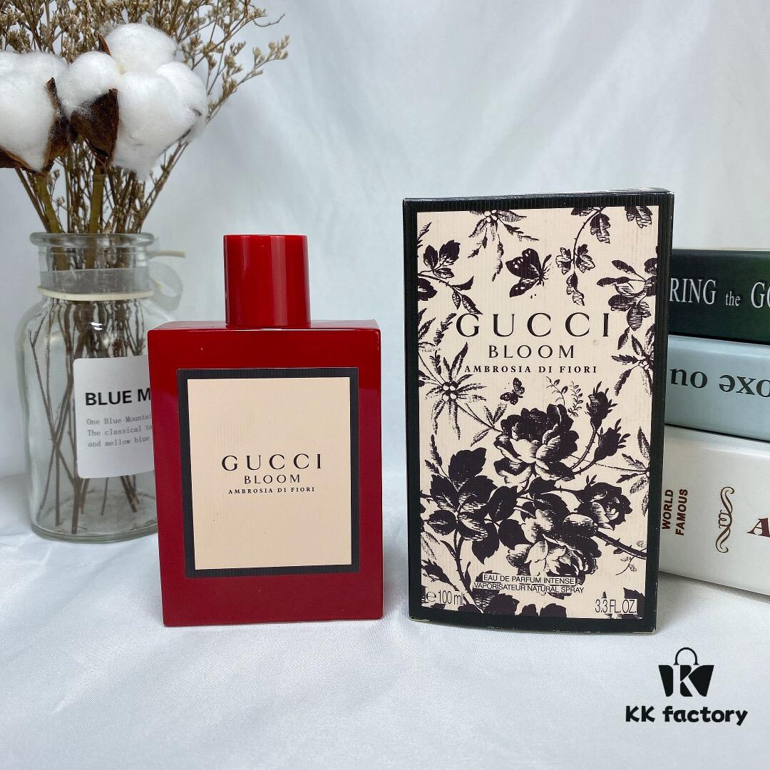 6931b018ccd8ab3d7afa3fe0 Gucci Bloom Perfume 100ml, All Five Colors Available: Intense Red Floral, Floral, Green Floral, Black Floral, Yellow Floral