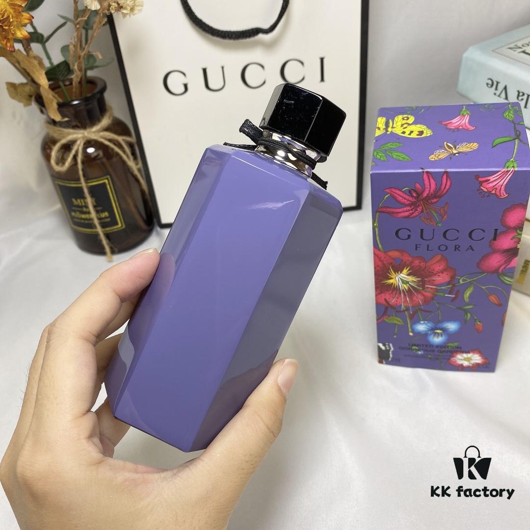 6931b01cccd8ab3d7afa4027 Gucci Flora Gorgeous Gardenia Limited Edition Lavender Purple Bottle Perfume 100ml