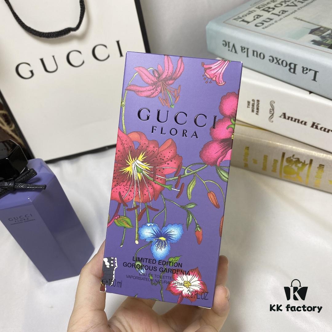6931b01cccd8ab3d7afa4029 Gucci Flora Gorgeous Gardenia Limited Edition Lavender Purple Bottle Perfume 100ml