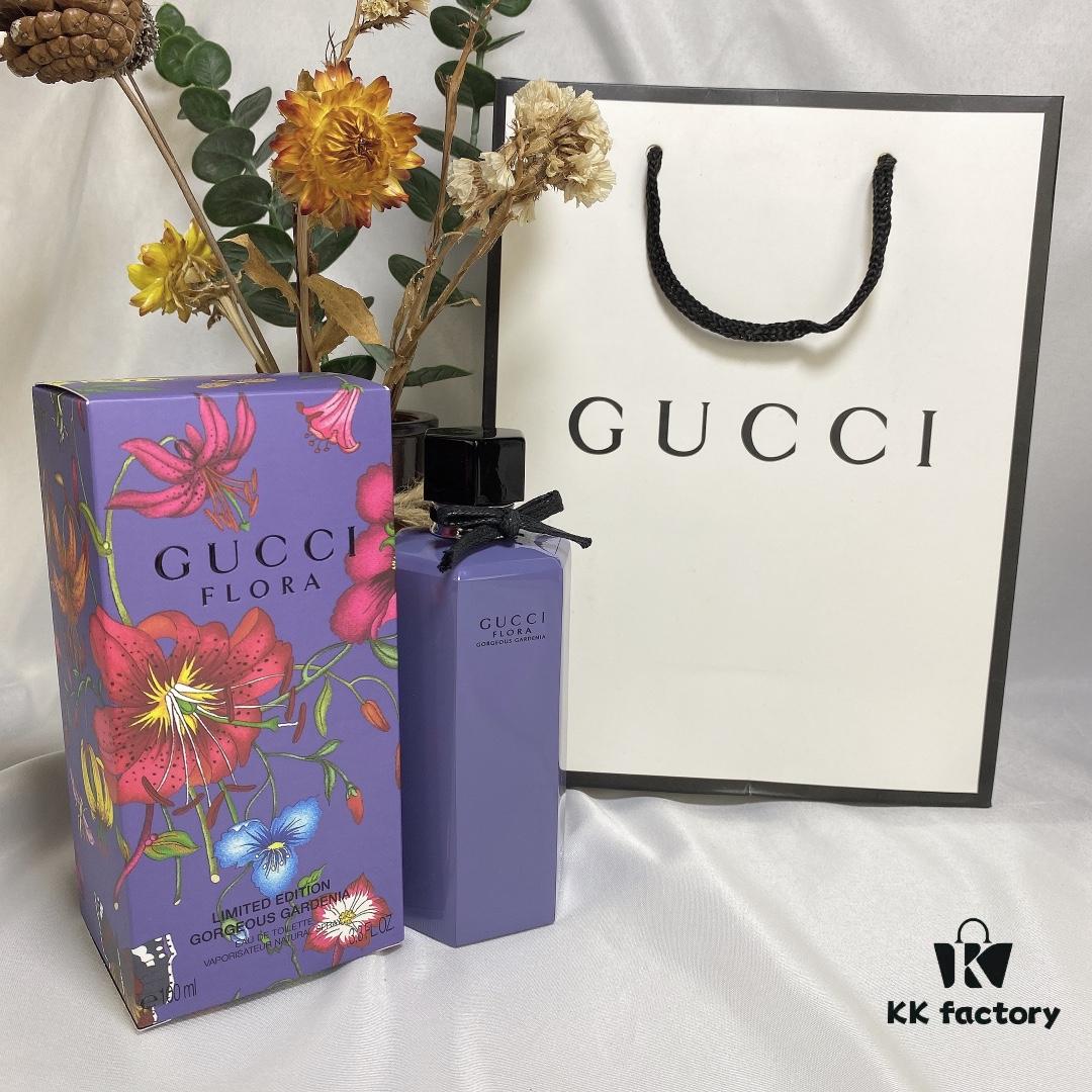 6931b01dccd8ab3d7afa402c Gucci Flora Gorgeous Gardenia Limited Edition Lavender Purple Bottle Perfume 100ml